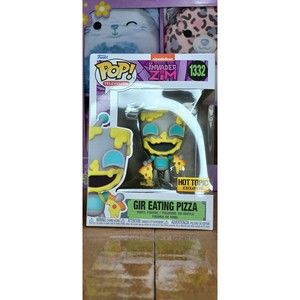 Funko Pop! Vinyl Figure Television Nickelodeon Invader Zim Gir Eating Pizza 1332